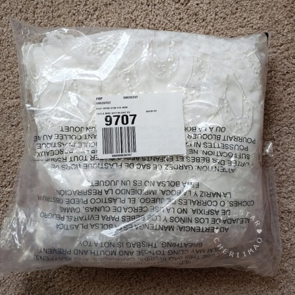 ❤️ SALE ❤️ Free People x For Love and Lemons NWT Tayla Mini Dress - Picture 8 of 9